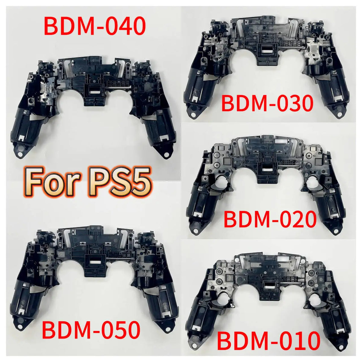 10pcs for PS5 BDM-030 040 050 Gamepad Middle Frame Bracket for Ps5 Dualsense BDM-010/020 Controller Inner Support Replacement  Game console repair parts