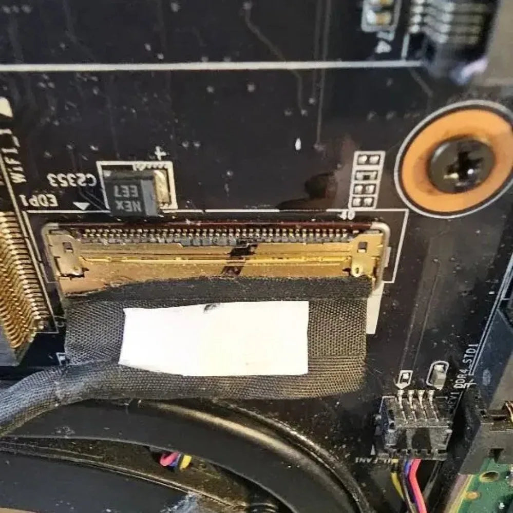 Replacement EDP Display Ribbon Cable For GIGABYTE Aorus 15G XC Notebook Part 27890‑75XC2‑T00S RP75vC FHD 300Hz Screen Flex Wire Gigabyte laptop repair parts