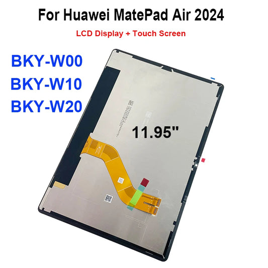 11.95" Tablet LCD For Huawei MatePad Air 2024 BKY-W00 BKY-W10 BKY-W20 LCD Display Touch Screen Replacement Glass Assembly Parts HUAWEI Tablet repair parts