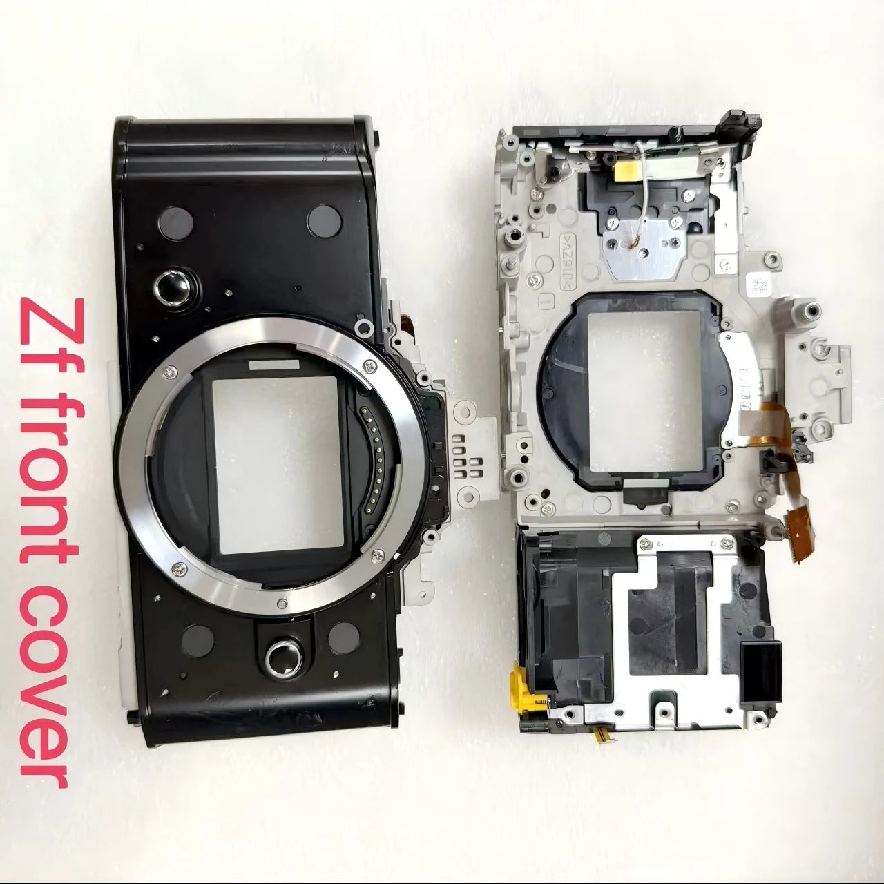 Original Camera Body Front Cover Shell with Parts for Nikon ZF Front Shell with Mount Flex Cable Replacement Parts  Digital Camera repair parts