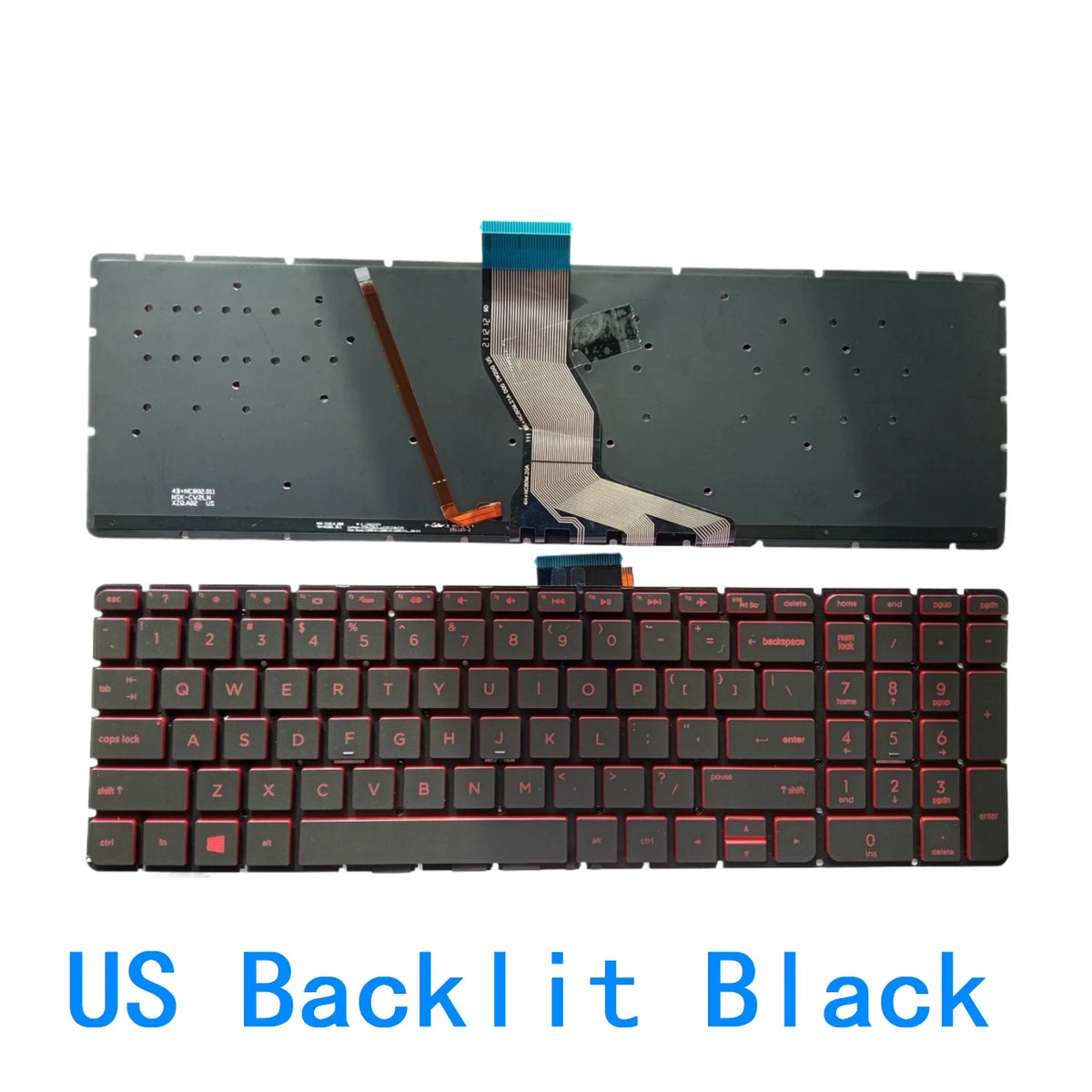 US RU SP LA AR Backlit Keyboard For HP Pavilion 15-AU 15-AB 15-AQ 15-AW 15-BK 15-BC M7-N 17-G 15-AU000 15-BC000 15-AK000 15-AN 1  HP laptop repair parts