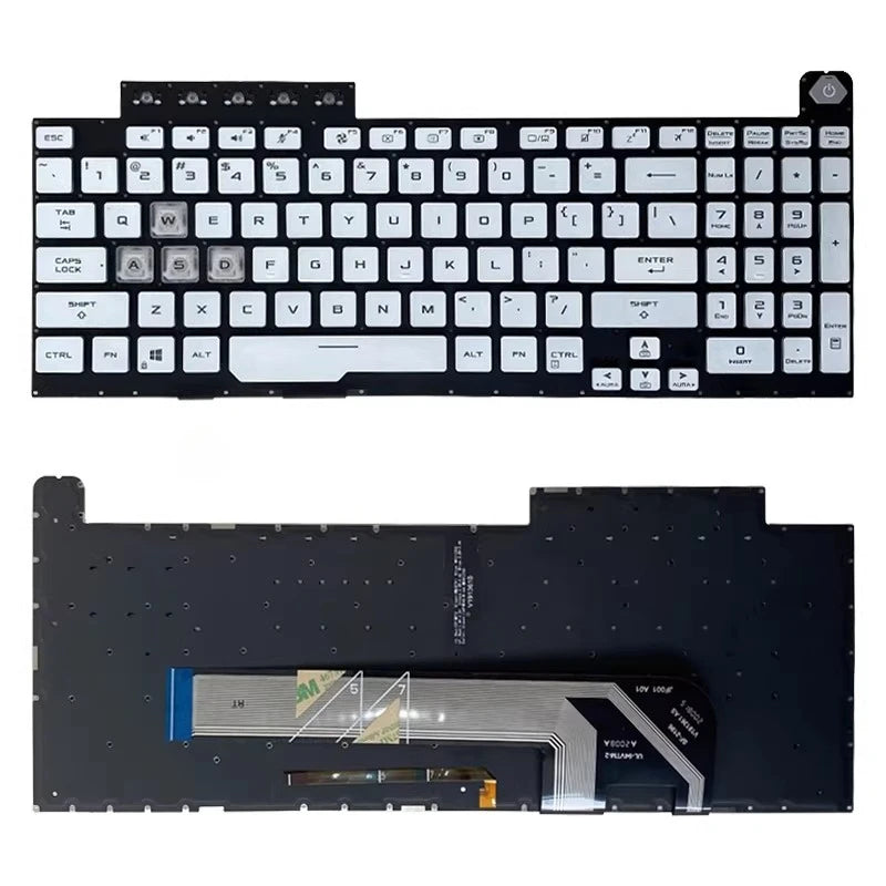 Keyboard for Asus TUF 1 2 FA506H FX506 FX706L FA706 ROG Strix 8 topcase keyboard Asus laptop repair parts