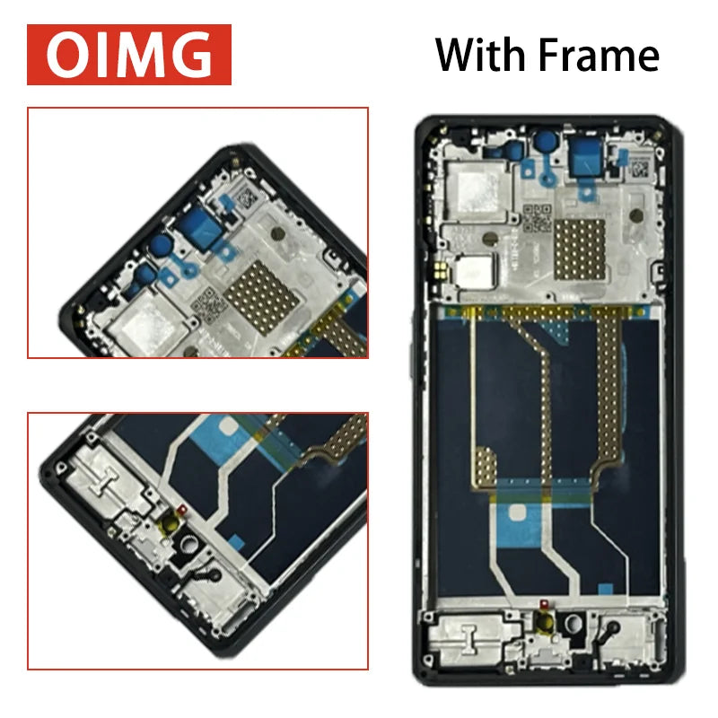 6.78"AMOLED For Realme GT Neo6 LCD Display Touch Screen Digitizer Assembly GT Neo 6 Display Repair Parts Oppo phone repair parts Realme phone repair parts
