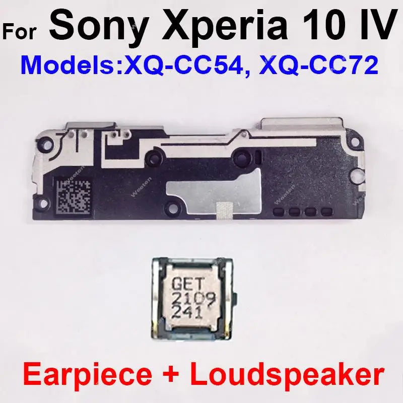 Loud Speaker Earpiece Ringer For Sony Xperia 10 IV XQ-CC54 XQ-CC72 Loudspeaker Buzzer Flex Ribbon Cable Replacement Repair Parts Sony phone repair parts