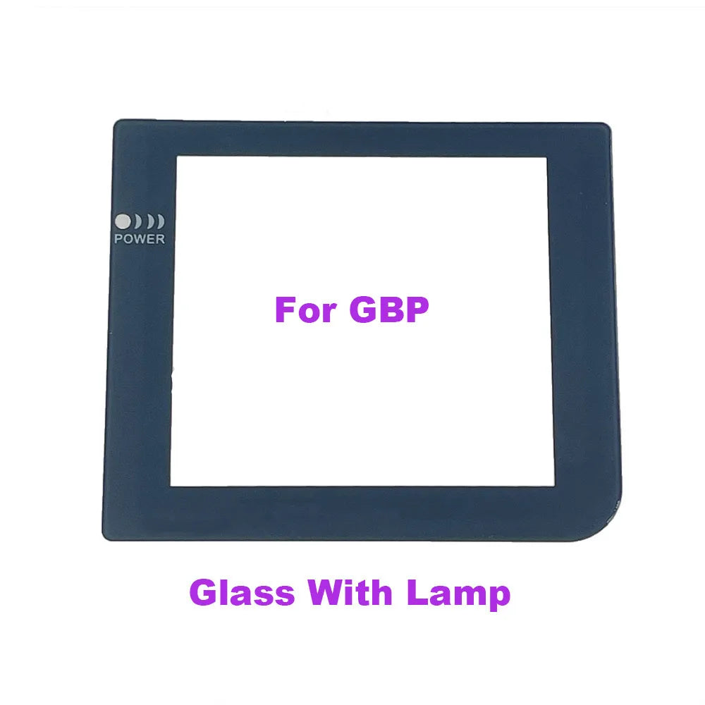 1-5PCS Plastic Glass Lens Protector W/ Adhensive For Gameboy Pocket Screen Lens For GBP GBA GBC Console Game console repair parts
