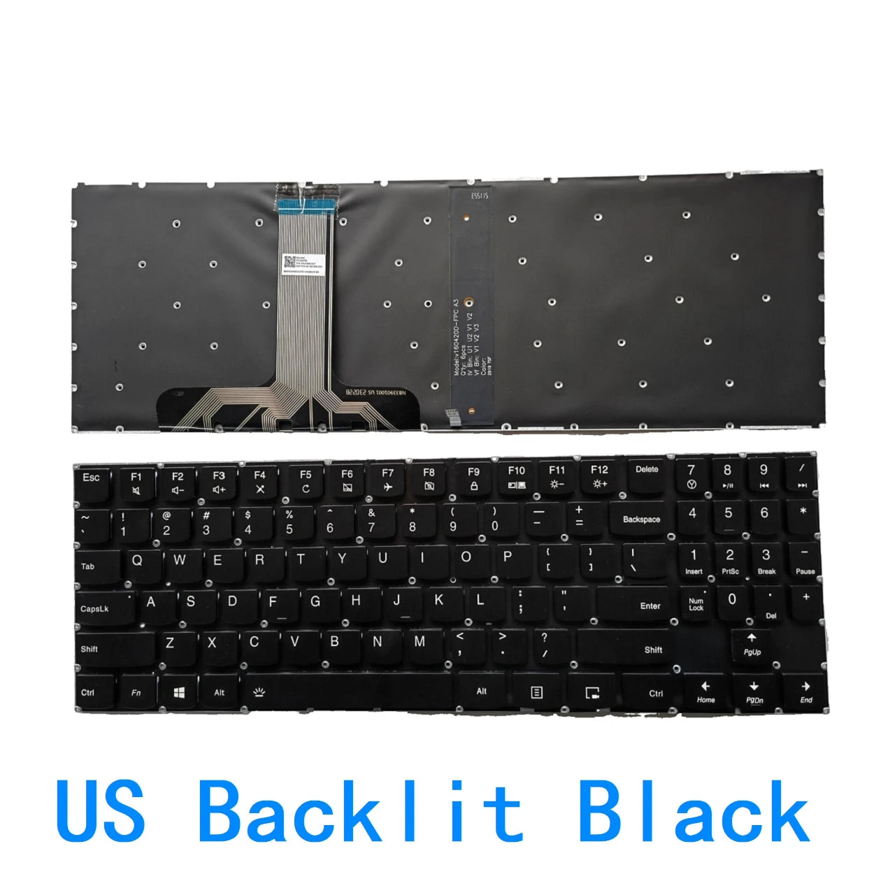 New US Russian Spanish language  Backlit Keyboard For Lenovo Legion Y520 Y520-15IKB Y720 R720 R720-15IKB Y720-15IKB 15 15IKB Lenovo laptop repair parts