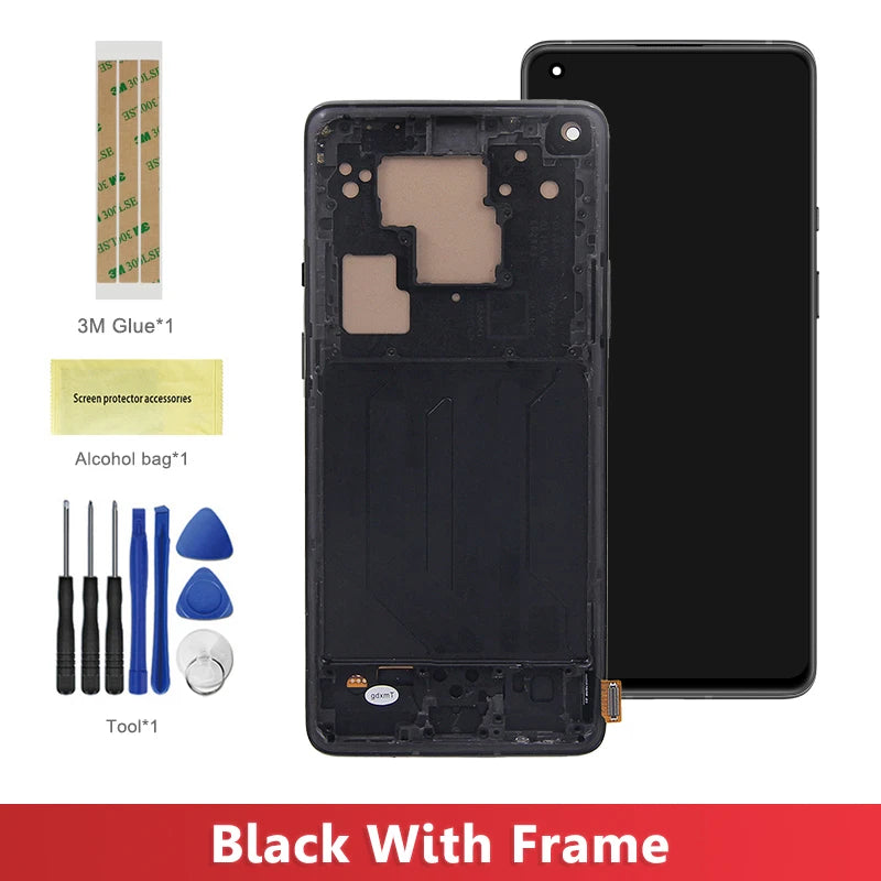 TFT 8Pro Display For Oneplus 8 pro IN2023 IN2020 IN2021 LCD Display Touch Screen Digitizer Assembly For Oneplus 8 pro LCD Screen Oneplus phone repair parts