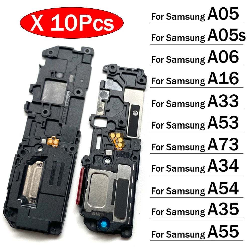10Pcs/ Lot, Loud Speaker Buzzer Ringer Loudspeaker Flex Cable  For Samsung A05 A05s A06 A16 A33 A53 A73 A34 A54 A35 A55 5G Samsung phone repair parts