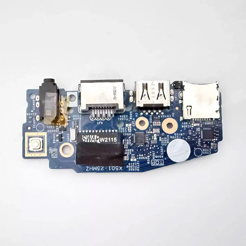 For Dell Vostro 14 5410 5415 Laptop WLAN RJ45 Earphone Audio USB Jack Port Switch Power Button Board Cable 0C7N67 06K5G9 0GT9VW Dell laptop repair parts