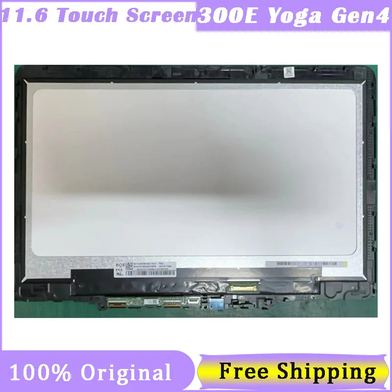 11.6 Inch Touch Screen For Lenovo 300E Yoga Chromebook Gen 4 Lenovo 300E Chromebook Gen 4 82W2 82W3 5D11C95910 5D11C95909 08 Lenovo laptop repair parts