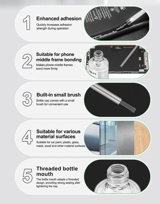 RELIFE G-22 Double Sided Adhesive Aid Enhance Tape Adhesion for LCD Screen Border Professional Repair Tools