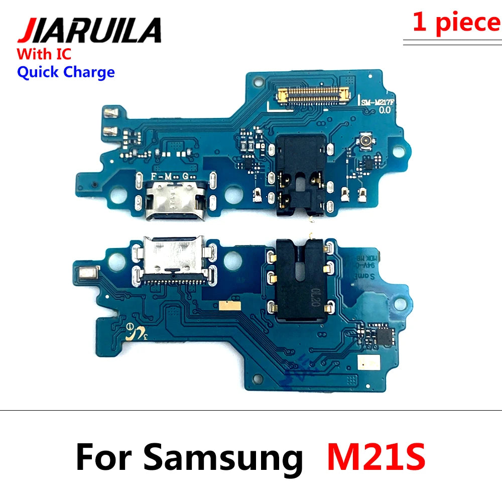 10Pcs USB Charger Charging Port Connector Flex Cable For Samsung M31 M31S M51 M10 M20 M30 M30s M21s M32 M52 M62 M13 M33 M53 5G Samsung phone repair parts