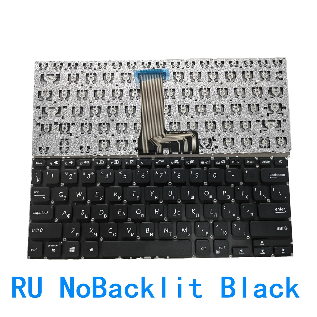 New US Russian Spanish Language  Backlit Keyboard For ASUS Vivobook 14 X409 X409F X409D X409U X409UA X409FA FL X409JA  ASUS laptop repair parts