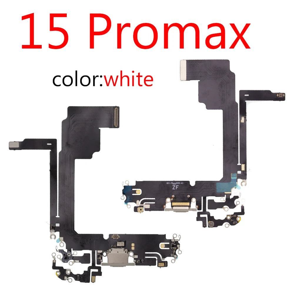 Charging Flex Cable for iPhone 15 Plus Pro Max USB Dock Connector Charger Port Replacement Parts iPhone phone repair parts