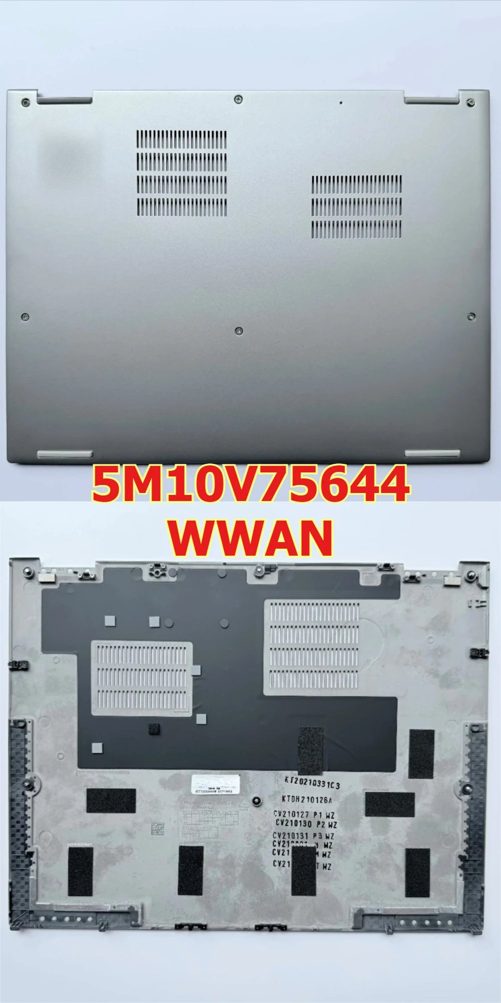 Cover Case For Thinkpad X1 Titanium Gen1 A LCD Back case HOUSING 5M10V75644 WWAN 5M10V75643 WLAN Magnesium chassis Lower cover