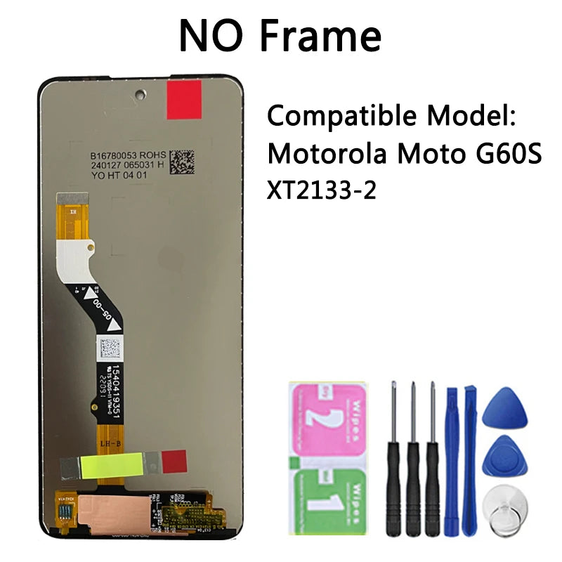 OEM G Series Screen for Motorola Moto G10 G20 G30 G50 5G G60 G60S G100 LCD Display Touch Screen Digitizer Replacement Motorola phone repair parts