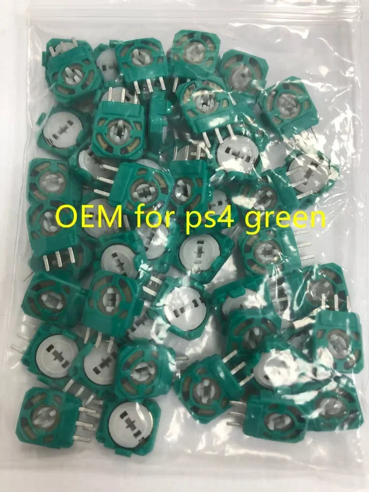 50pcs Potentiometer for Ps4/Ps5 Controller 3d Analog Stick Button Sensor Light Part Replacement Micro Mini Switch Axis Resistor Game console repair parts