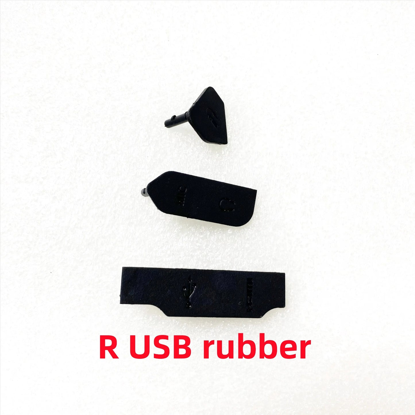 New R USB Rubber Set for Canon EOS R USB Rubber HDMI Rubber MIC Rubber Repair Parts 3pcs  Digital Camera repair parts