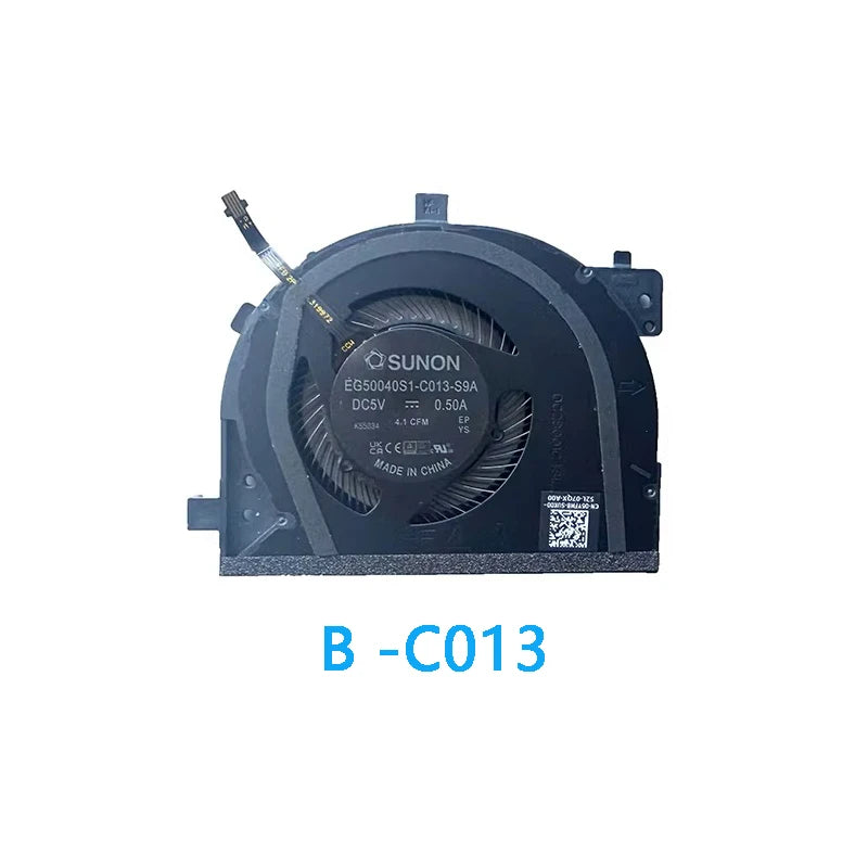 NEW ORIGINAL Laptop CPU GPU Cooling Cooler Fan For Dell Pro 14 Premium PA14250 Dell laptop repair parts