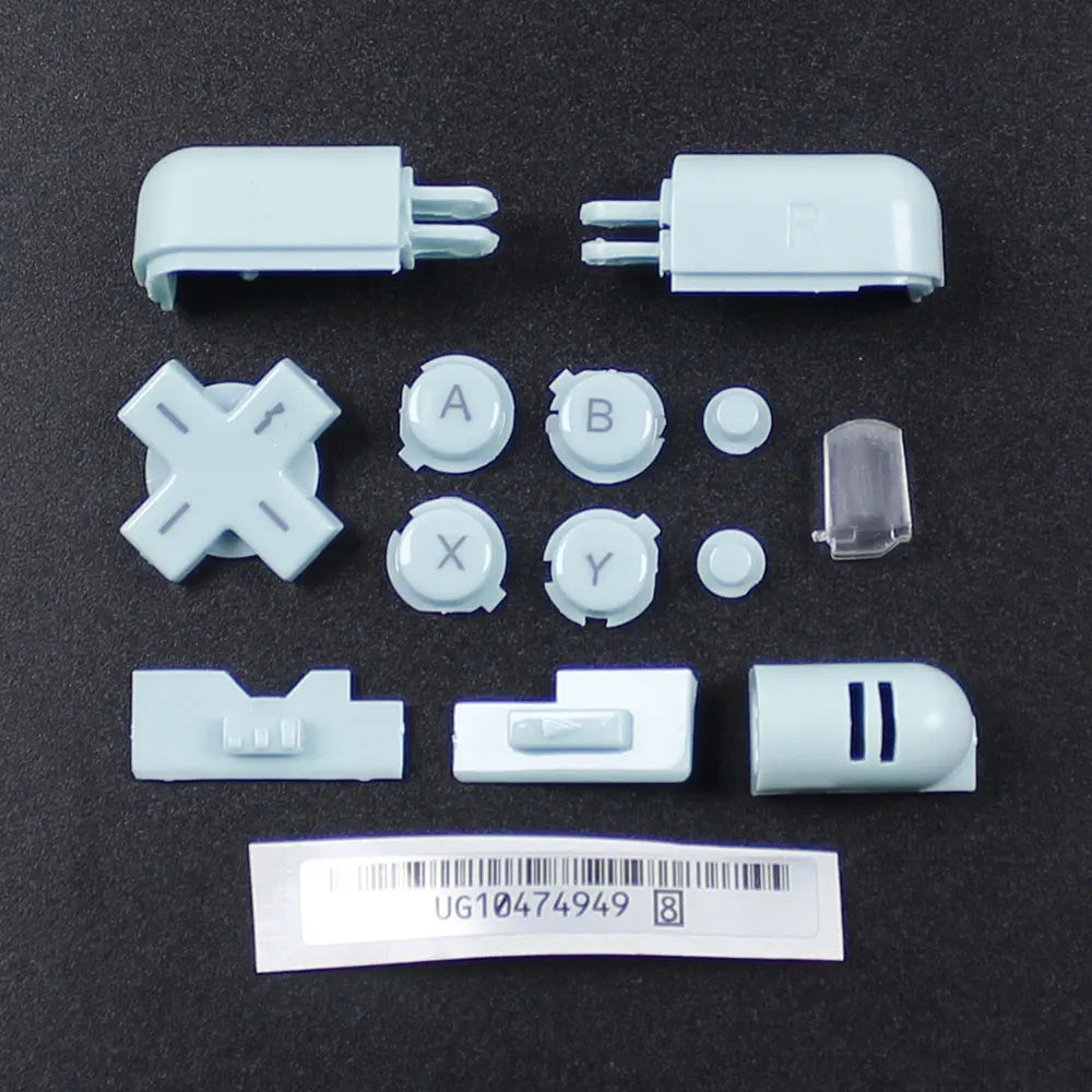 1Set For DS Lite NDSL Game Console Full Set Button Power ON OFF Key ABXY L R D Pad Cross Key Replacement Parts Game console repair parts