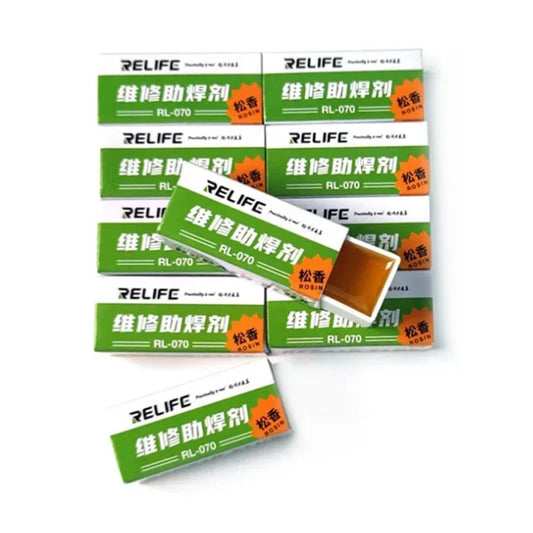 RELIFE RL-070 High Purity Rosin Flux for Mobile Phone Repair Pcb Circuit Components SMT Welding Lead-free Prevent Oxidation Professional Repair Tools