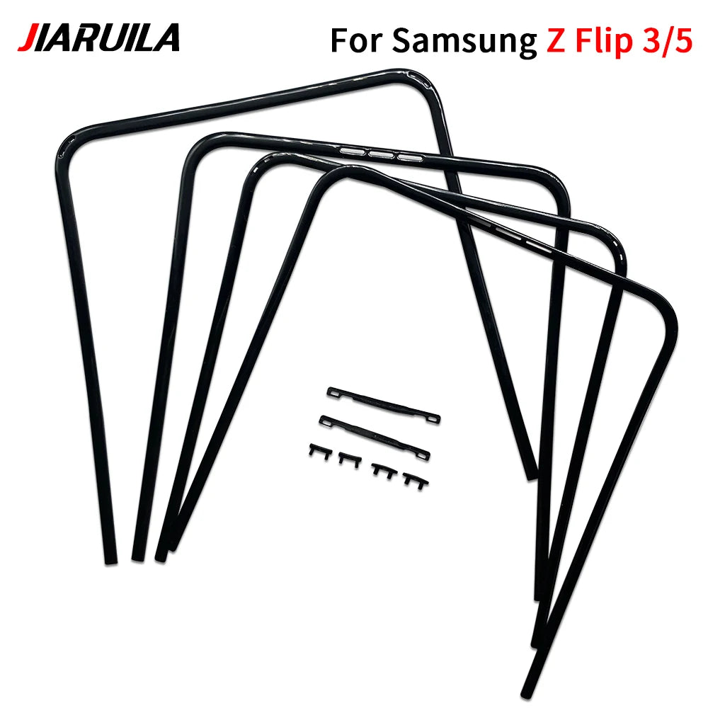 Front Screen Stand Middle Bezel Frame LCD Display Bracket Plastic Hoder For Samsung Z Flip 3 4 5 F731 F721 F711 Samsung phone repair parts