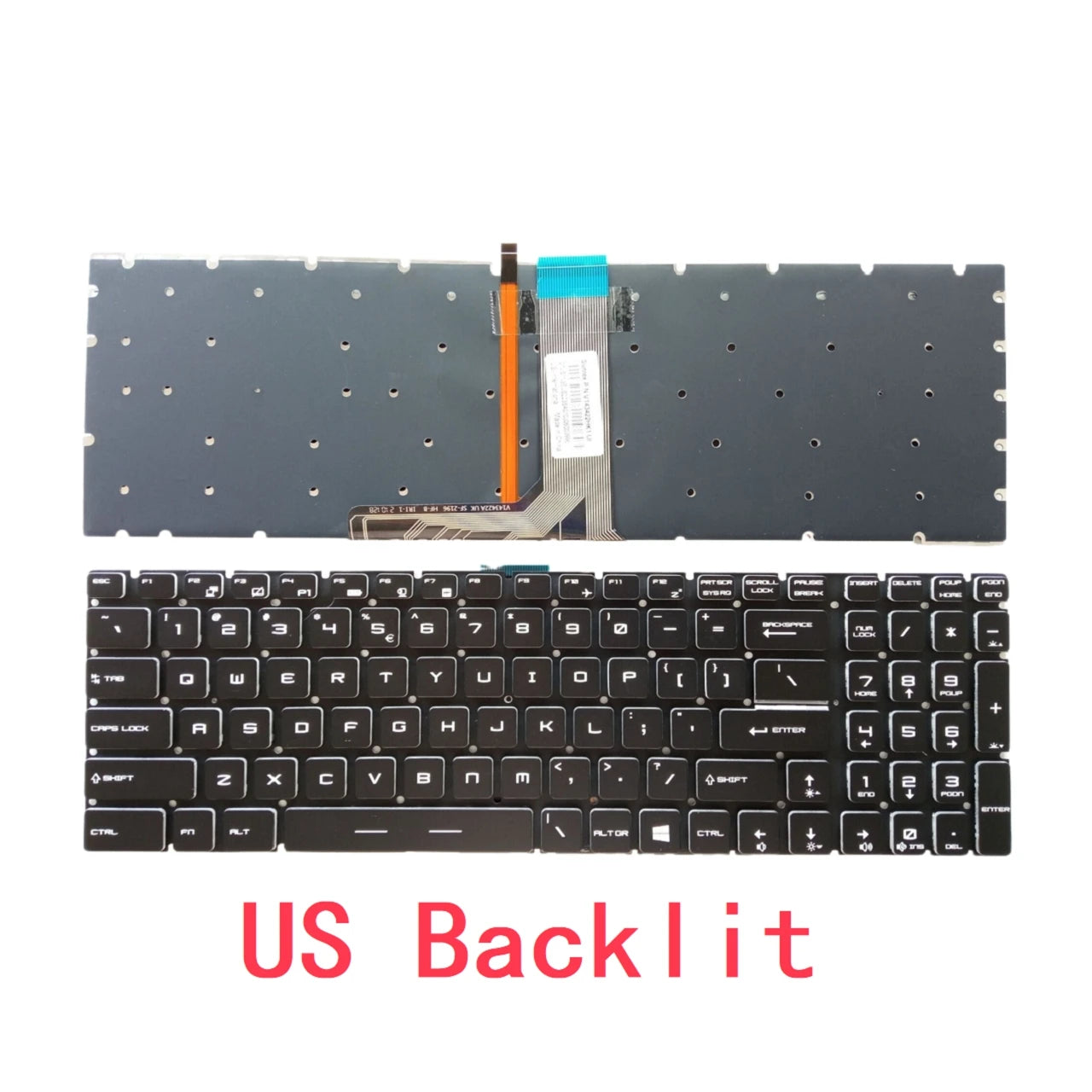 New US Russian Spanish Arab Portuguese Laptop RGB Keyboard For MSI GS60 GS70 GT62 GT72 GE62 GE72 GL62 GL72 GP62 GP72 GL63 GL73 MSI laptop repair parts