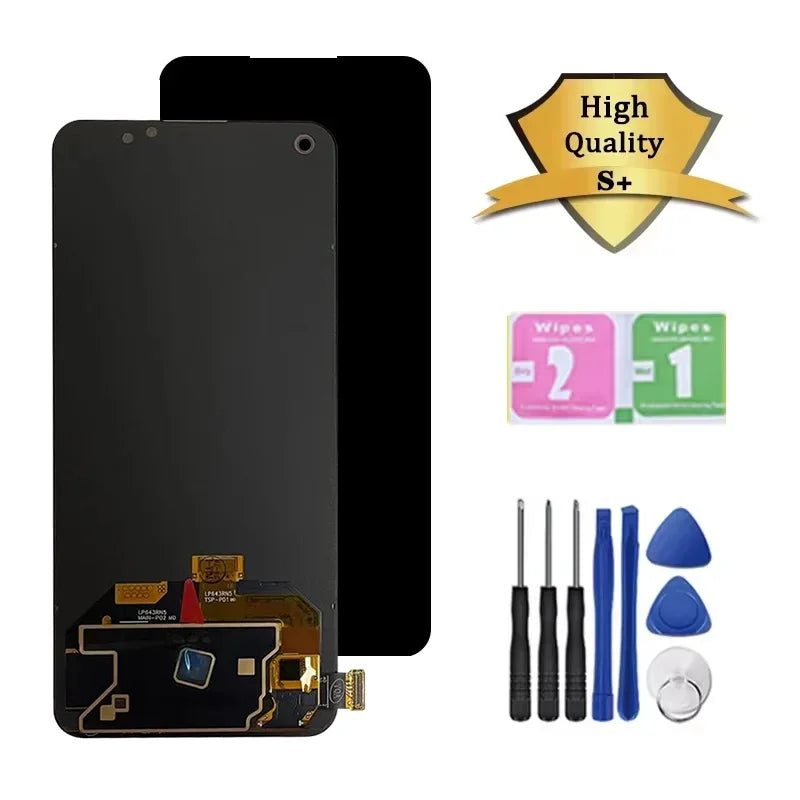 Super AMOLED For OnePlus Nord 2 5G DN2103 LCD Display Touch Screen Digitizer For One Plus Nord2 5G DN2101 Display  OnePlus phone repair parts