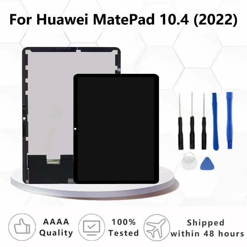 OEM For Huawei MatePad 10.4 (2022) LCD BAH4-W09 Display Touch Screen Digitizer Glass Panel & LCD Display Assembly Replacement Tablet repair parts