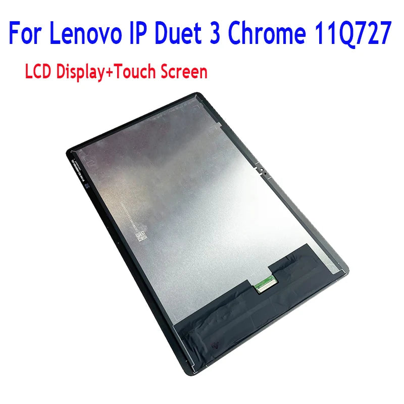 Tablet LCD  For Lenovo IP Duet 3 Chrome 11Q727 82T6 Chrome Duet EDU 83BR 83BT Panel 5D10S39804 LCD Display and Touch Screen Lenovo tablet repair parts