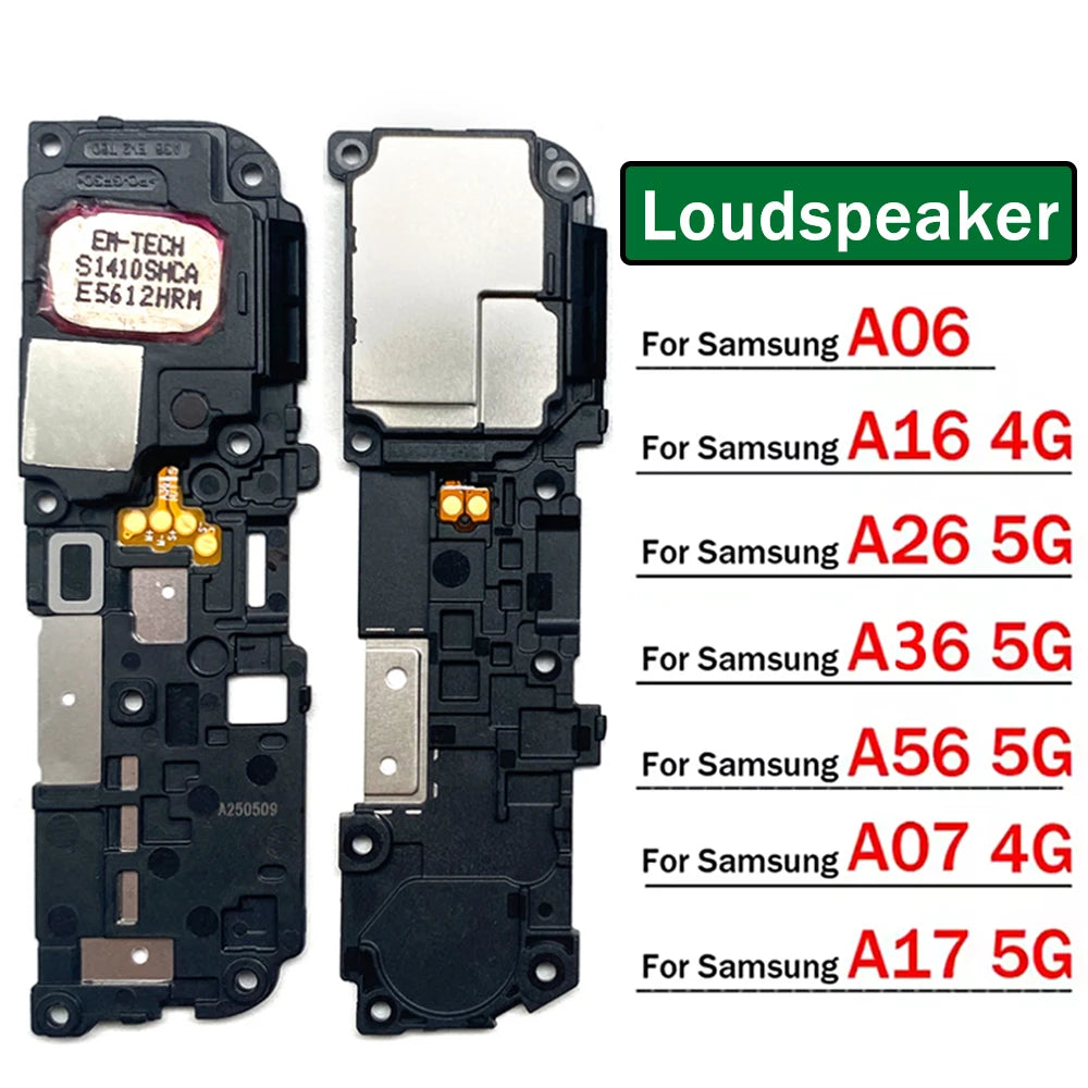 Loud Speaker Buzzer Loudspeaker Flex Cable For Samsung A06 A16 A26 A36 A56 A07 A17 4G 5G Samsung phone repair parts