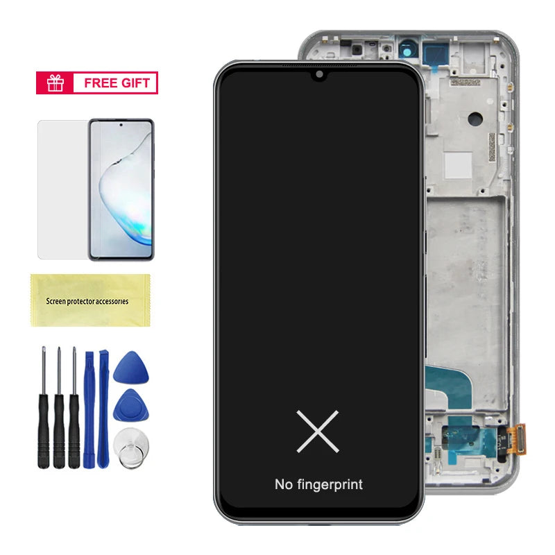 6.57'' Display Screen for Xiaomi Mi 10 Lite 5G Lcd Display Touch Screen Digitizer Assembly For Mi 10 Lite M2002J9G M2002J9S Xiaomi phone repair parts