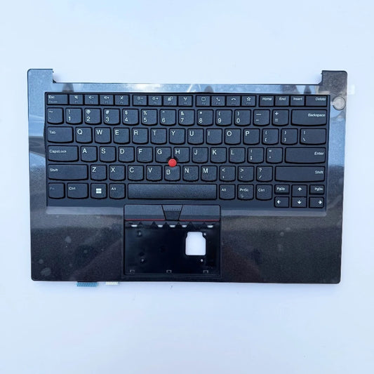 Top case palmrest upper case keyboard For Thinkpad E14 R14 Gen2 Gen3 Gen4 C case no backlight 5M11C44211 5M11C44212 5M11C44213