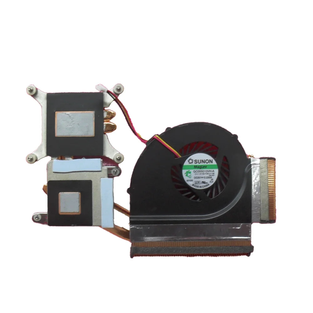 Original Heatsink CPU Cooler Cooling Fan For Lenovo ThinkPad W510 W510i DC5V FRU 60Y5493  60Y5494 Lenovo laptop repair parts