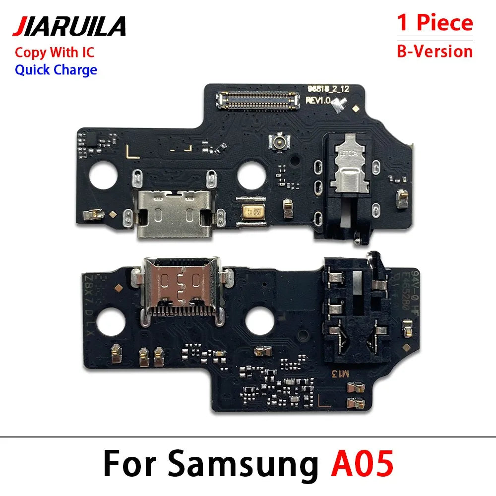 USB Charging Port Dock Charger Connector Board Flex Cable For Samsung A22 A32 A12 A02 A03s A02s A03 A04 A04s A04E A05 A05s 4G 5G Samsung phone repair parts