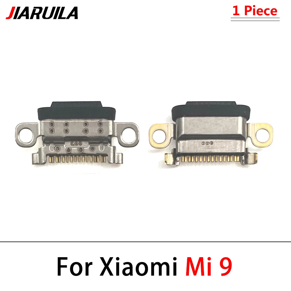 100Pcs New For Xiaomi Mi 8 9 Se 9T 10 10T 11 11T 12 Lite Pro Mi A1 A2 A3 Charger Micro USB Charging Port Dock Connector Socket  Xiaomi  Xiao mi phone repair parts