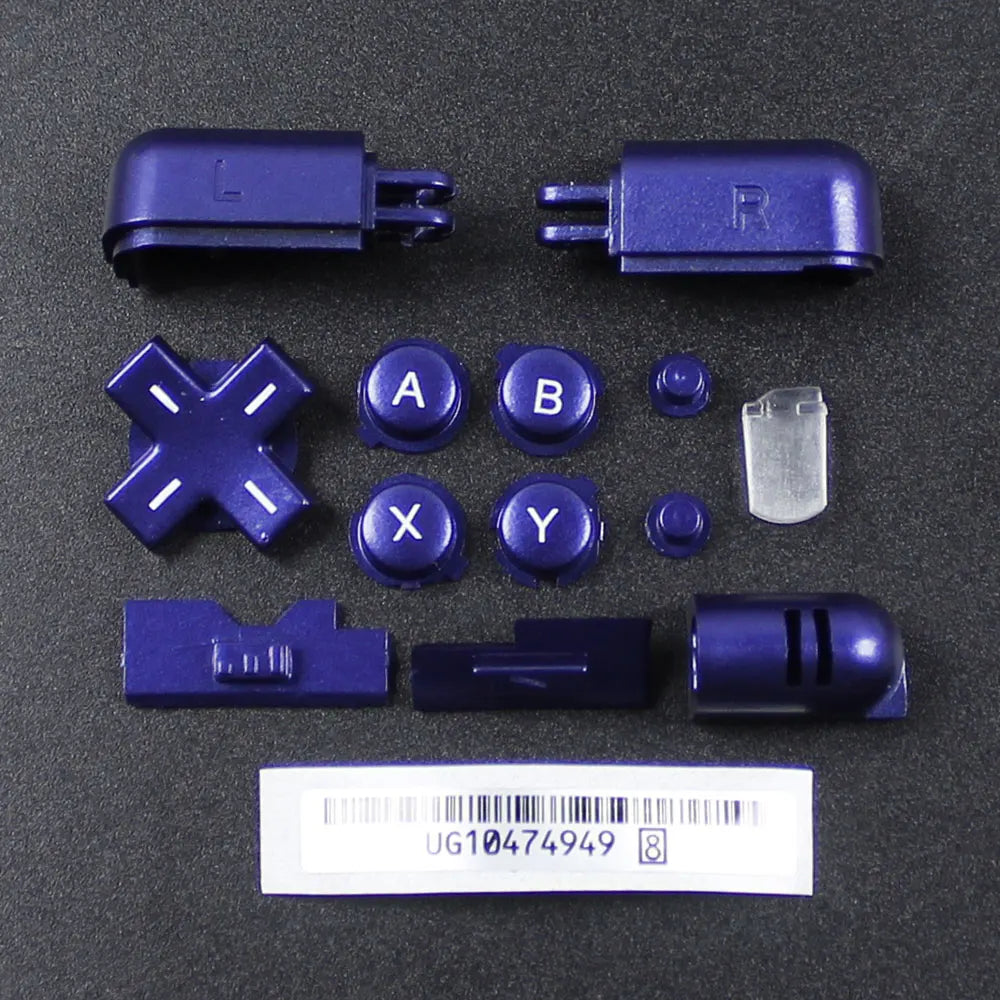 1Set For DS Lite NDSL Game Console Full Set Button Power ON OFF Key ABXY L R D Pad Cross Key Replacement Parts Game console repair parts