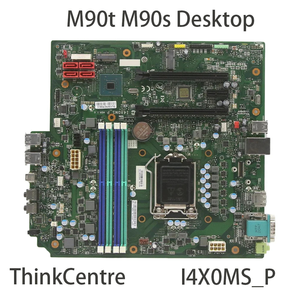 For Lenovo ThinkCentre	M90t M90s Desktop Laptop Motherboard I4X0MS_P With  FRU:5B20U54493	5B20U54490 Lenovo laptop repair parts