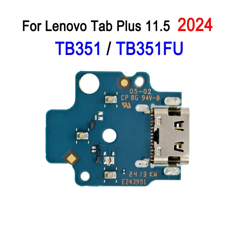 TB351FU Charging Port Board For Lenovo Tab Plus 11.5 inch 2024 TB351/ TB351FU Tablet Charging Board Repair Replacement Part Lenovo Tablet repair parts