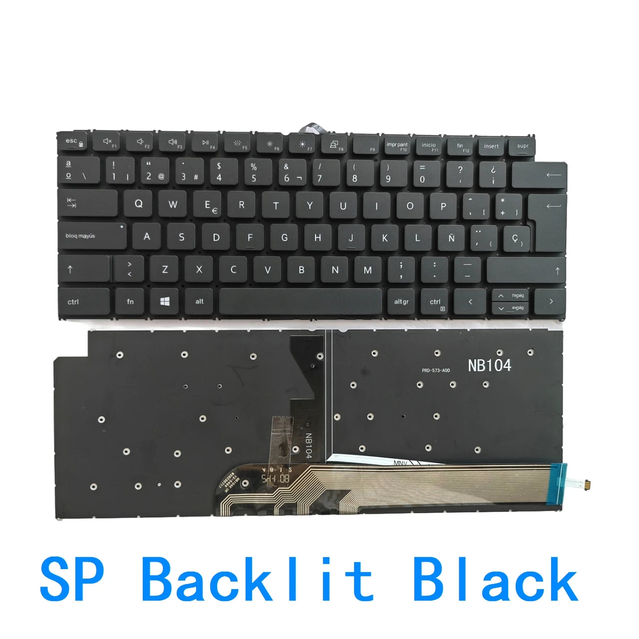 US RU SP AR BR Backlit Keyboard For Dell Inspiron 5310 5410 5415 5418 7415 7425 Vostro14Pro P144G P147G Latitude 3420Dell laptop repair parts