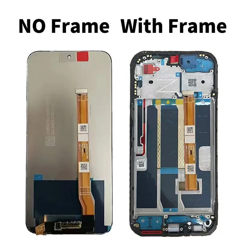 6.75"Display For Oppo A6S LCD CPH2889 CPH2789 LCD Display Touch Screen Digitizer Assembly A6s Display Replacement Oppo phone repair parts Realme phone repair parts