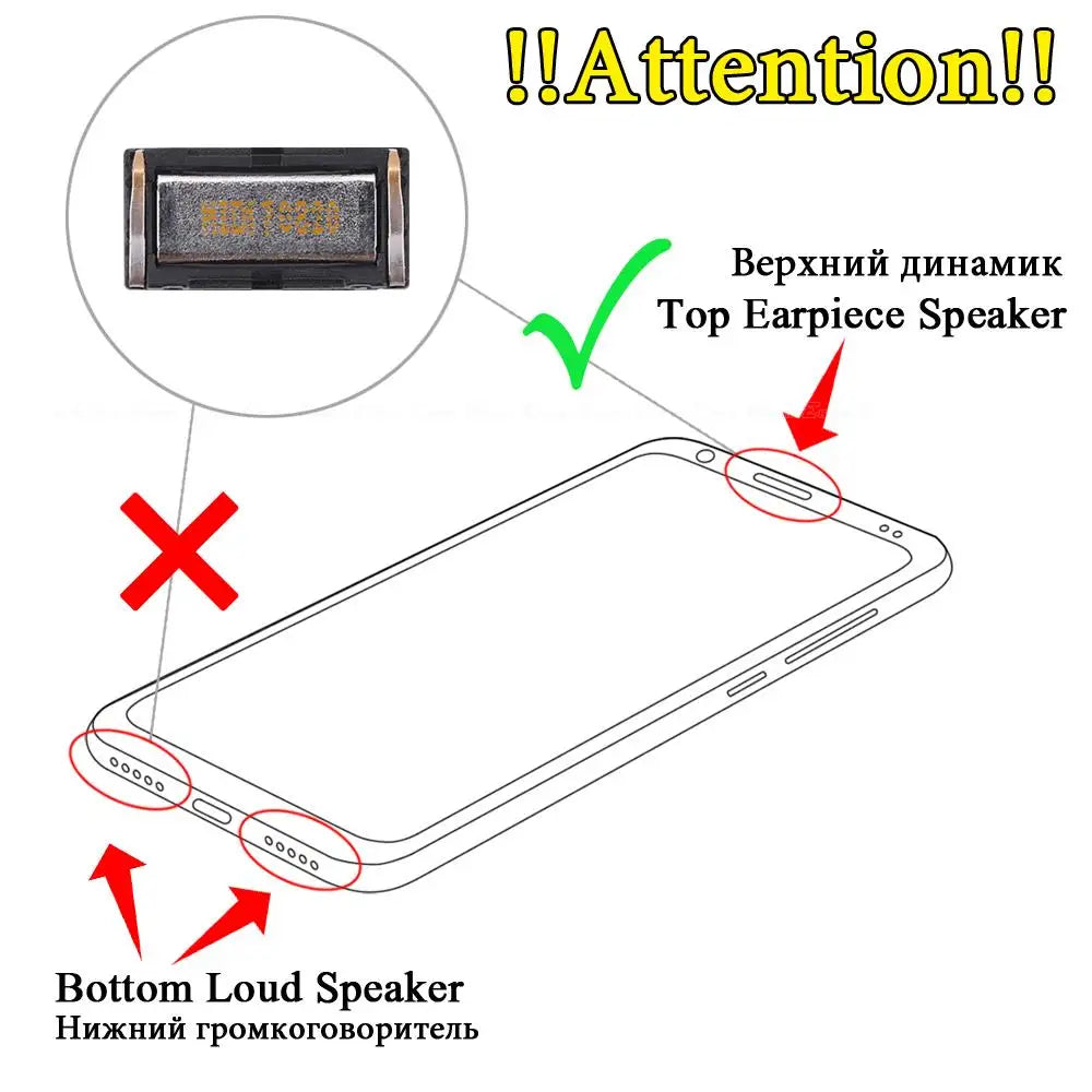 Front Top Earpiece Ear Sound Speaker Receiver Repair Parts For Sony Xperia 1 5 II III IV V Sony phone repair parts