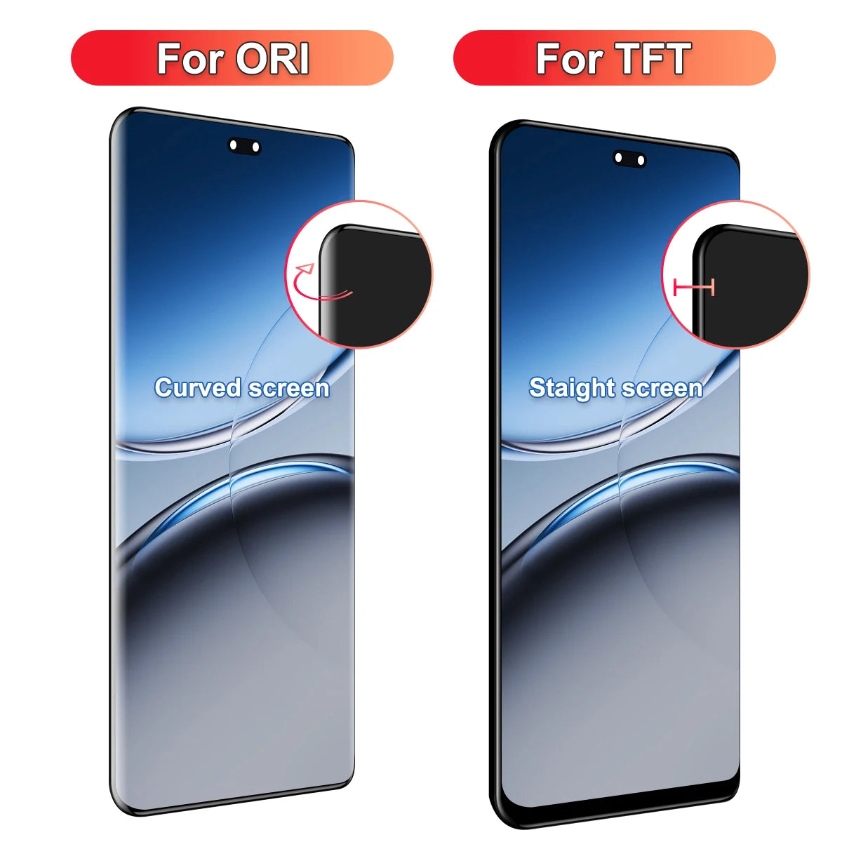 For Honor 100 Pro LCD Display Touch Screen Digitizer Assembly Repair Parts for honor 100 Pro MAA-AN10 High Quality ﻿ Honor phone repair parts