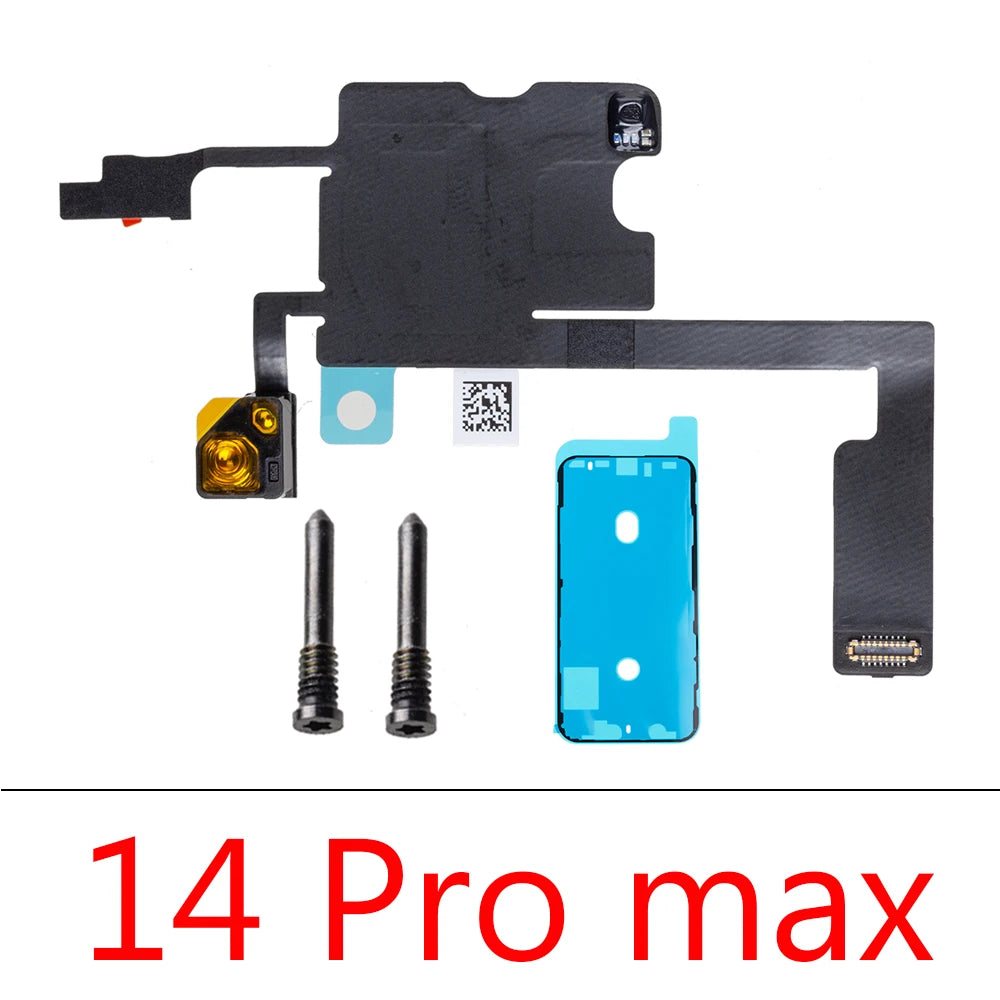 1set For IPhone 15 Pro Max Plus Front Ear Earpiece Speaker Proximity Light Sensor Flex Ribbon Cable iPhone phone repair parts