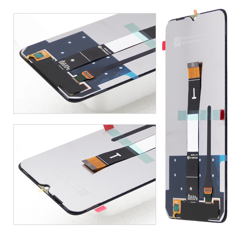 6.71" Redmi 12C Screen Replacement, for Xiaomi Redmi 12C 22120RN86G Lcd Display Digital Touch Screen with Frame for Redmi 12C Xiaomi phone repair parts