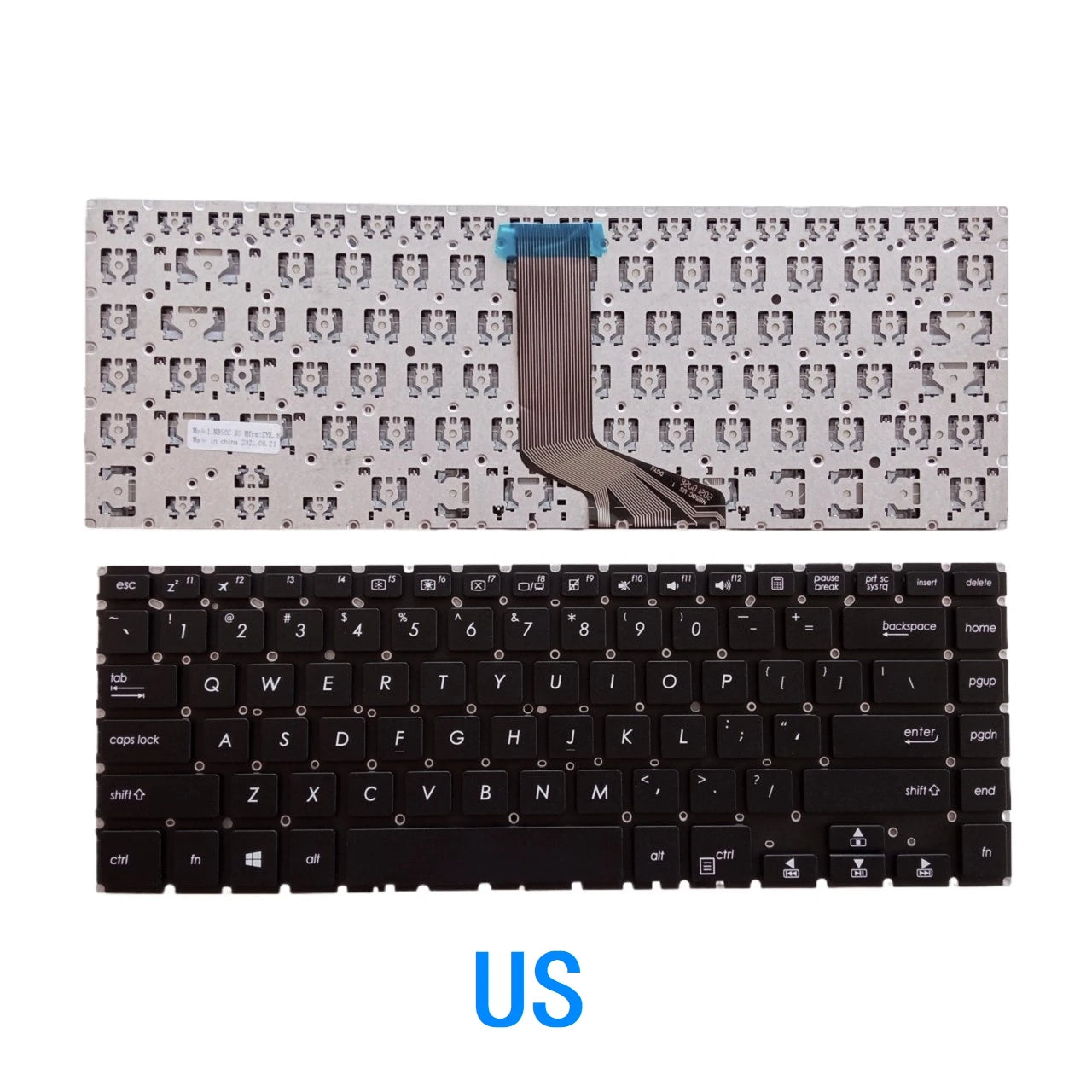 New US Spanish Language  Keyboard For ASUS PRO P1440 P1440F P1440FA P1440UF P1440U P1440UA Notebook PC Replacement Keyboard ASUS laptop repair parts