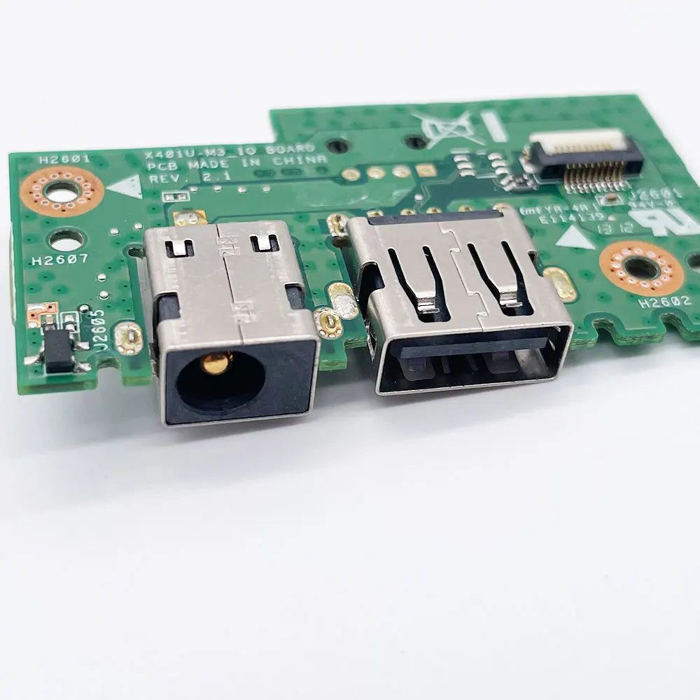 OEM For ASUS X401 X401A X401U X501 X501A X501U X301 X301A X301U Laptop USB DC Power Jack DC-IN Charging board  ASUS laptop repair parts