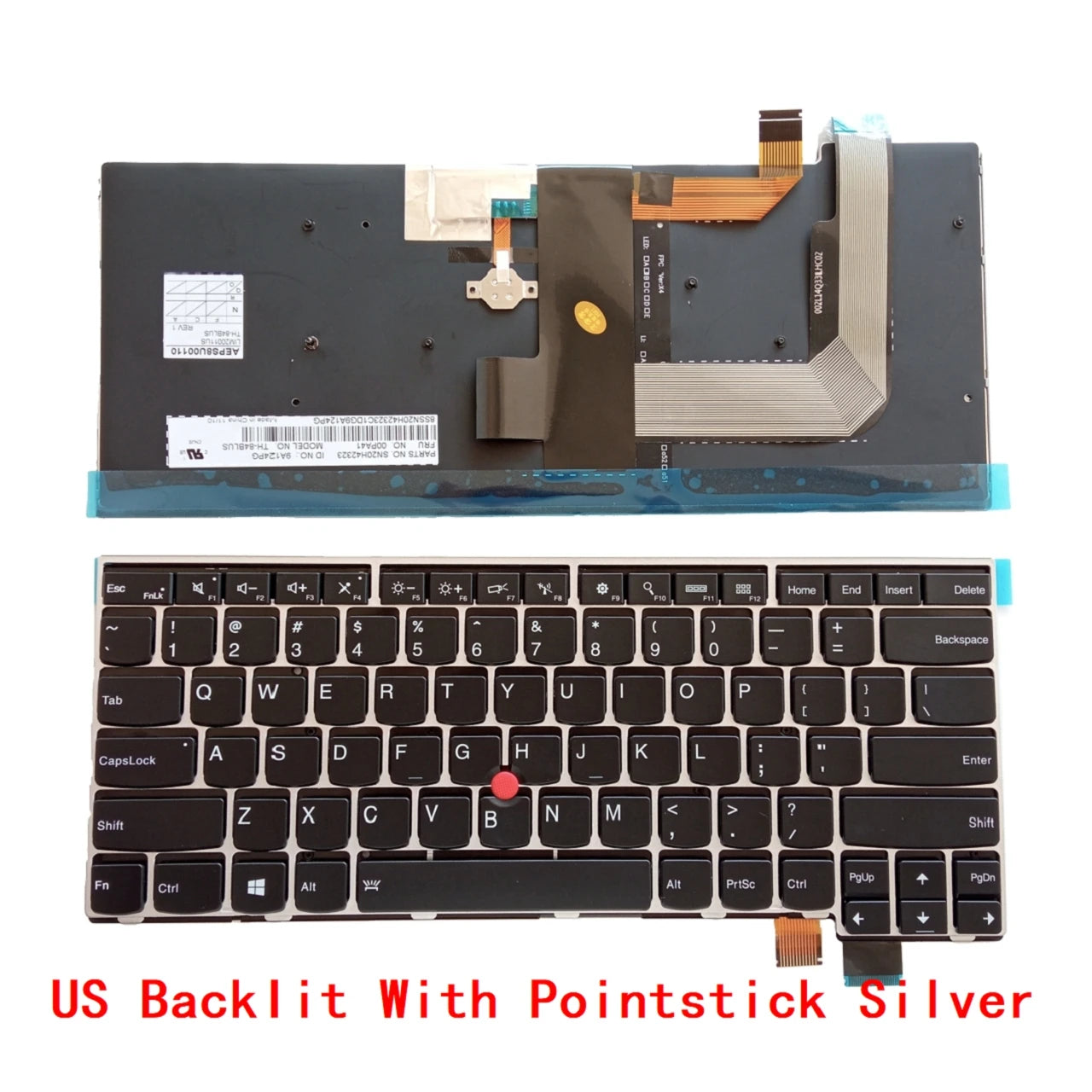 New US Russian Spanish Latin Brazil Laptop Backlit Keyboard For Lenovo Thinkpad 13 S2 2nd T460s 01YR088 Lenovo laptop repair parts