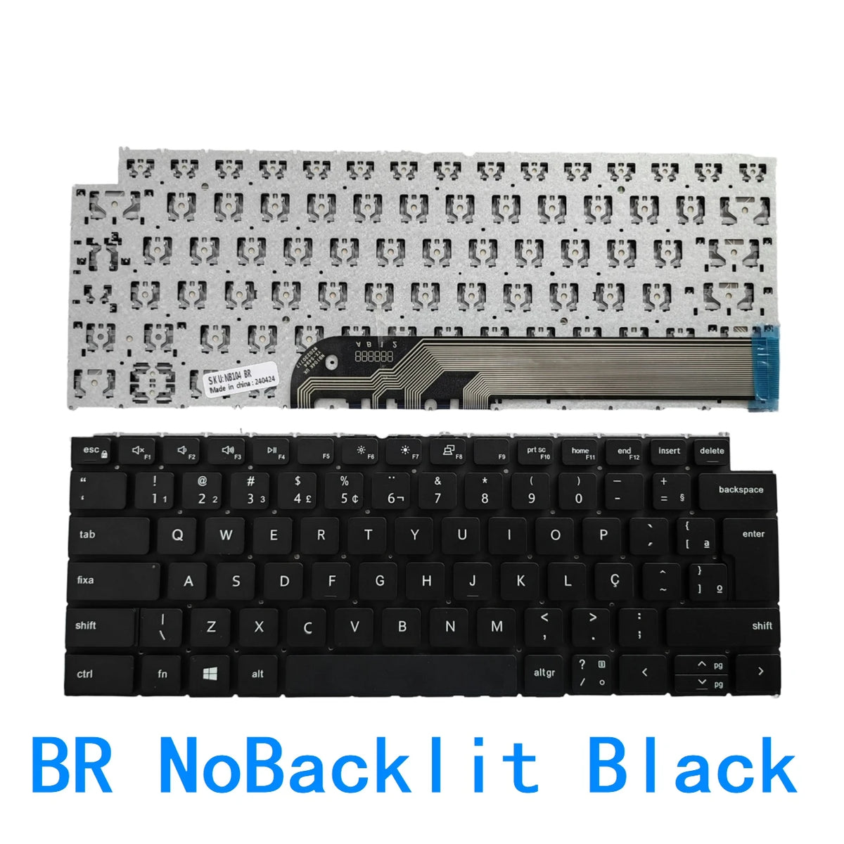 US RU SP AR BR Backlit Keyboard For Dell Inspiron 5310 5410 5415 5418 7415 7425 Vostro14Pro P144G P147G Latitude 3420Dell laptop repair parts