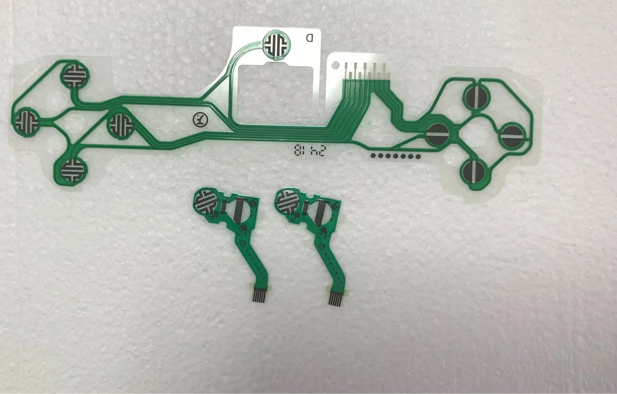 100pcs Film For PS2 PS3 PS4 Pro Slim Controller Conductive Film Keypad Flex Cable PCB Buttons Ribbon Circuit Board For PS5V1V2V3 Game console repair parts